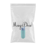Maxbell Collapsible Silicone Straw Reusable Folding Drinking Straw Blue Bendy_B - Aladdin Shoppers