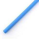 Maxbell Collapsible Silicone Straw Reusable Folding Drinking Straw Blue Straight_B - Aladdin Shoppers