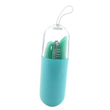 Maxbell Collapsible Silicone Straw Reusable Folding Drinking Straw Green Bendy_B - Aladdin Shoppers