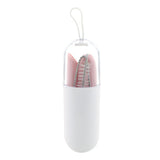 Maxbell Collapsible Silicone Straw Reusable Folding Drinking Straw Pink Bendy_A - Aladdin Shoppers