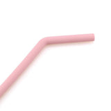 Maxbell Collapsible Silicone Straw Reusable Folding Drinking Straw Pink Bendy_A - Aladdin Shoppers