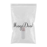 Maxbell Collapsible Silicone Straw Reusable Folding Drinking Straw Pink Bendy_A - Aladdin Shoppers