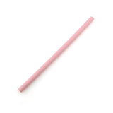 Maxbell Collapsible Silicone Straw Reusable Folding Drinking Straw Pink Straight_A - Aladdin Shoppers
