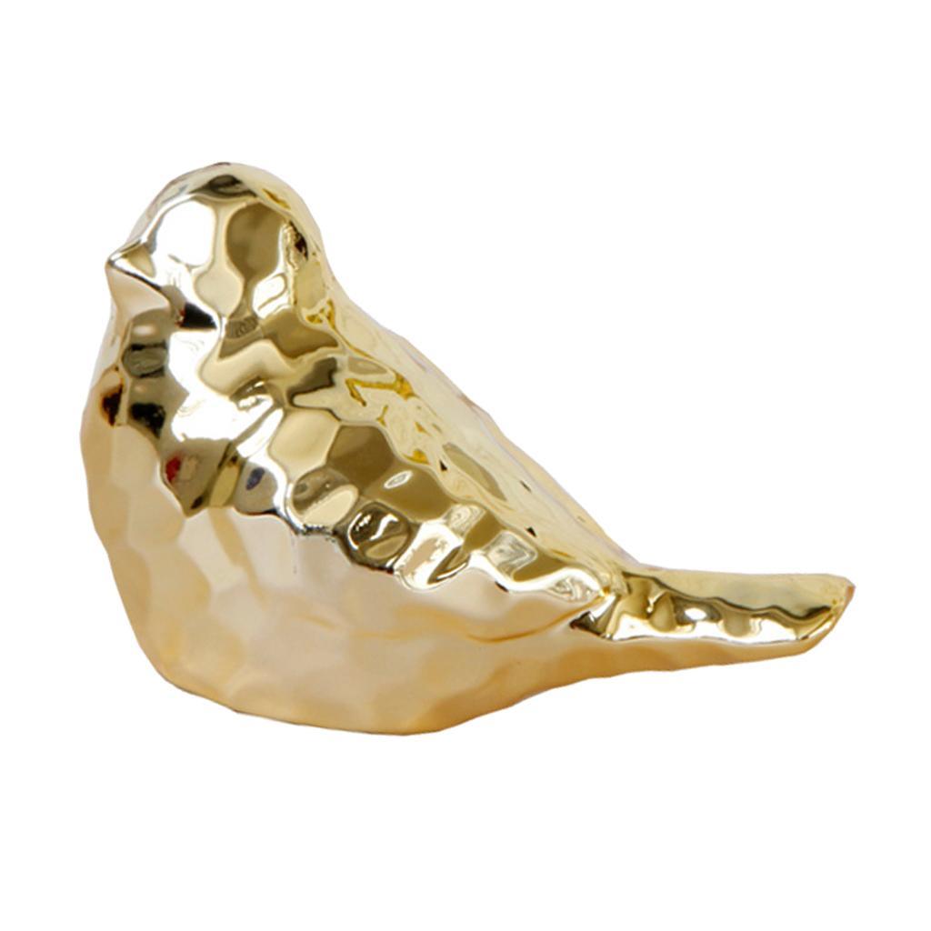 Maxbell Colorful Desktop Decor Plating Birdie Figurine Display Child Kid Gift Gold - Aladdin Shoppers