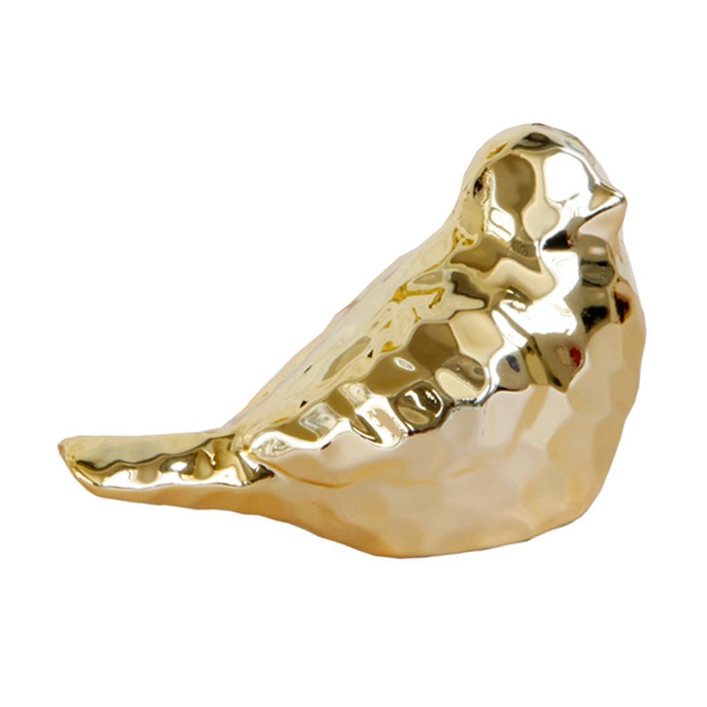 Maxbell Colorful Desktop Decor Plating Birdie Figurine Display Child Kid Gift Gold - Aladdin Shoppers