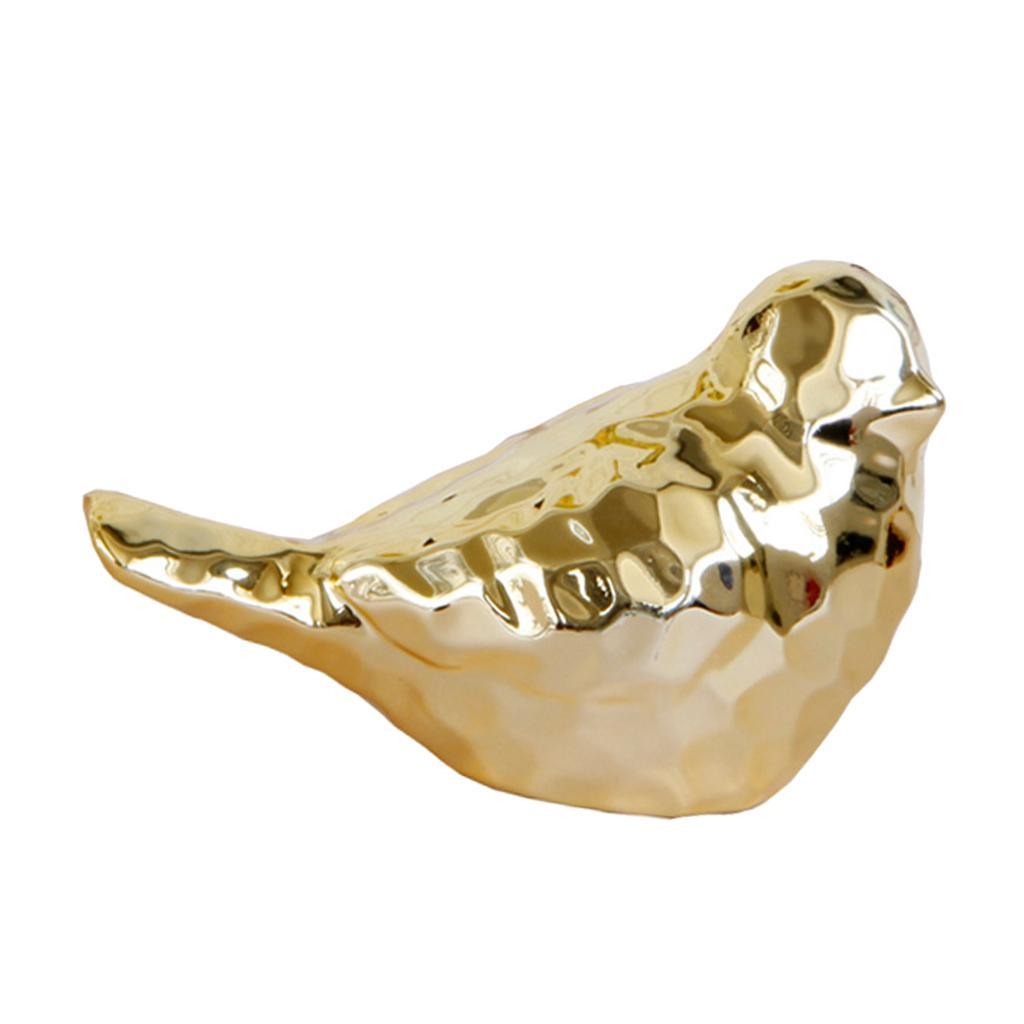 Maxbell Colorful Desktop Decor Plating Birdie Figurine Display Child Kid Gift Gold - Aladdin Shoppers