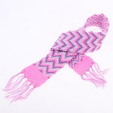 Maxbell Colorful Knitted Striped Scarf Winter Outfit For 18inch Doll - Aladdin Shoppers
