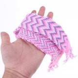 Maxbell Colorful Knitted Striped Scarf Winter Outfit For 18inch Doll - Aladdin Shoppers