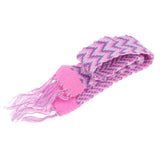 Maxbell Colorful Knitted Striped Scarf Winter Outfit For 18inch Doll - Aladdin Shoppers
