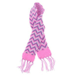 Maxbell Colorful Knitted Striped Scarf Winter Outfit For 18inch Doll - Aladdin Shoppers