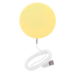 Maxbell Colorful Round Sugar Portable Desk Fast Charging Wireless Pad Plate yellow - Aladdin Shoppers