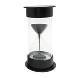 Maxbell Colorful Sandglass Hourglass Sand Clock Timer for Game Black 10 Seconds - Aladdin Shoppers