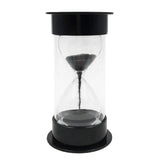 Maxbell Colorful Sandglass Hourglass Sand Clock Timer for Game Black 10 Seconds - Aladdin Shoppers