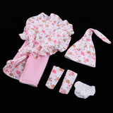 Maxbell Cotton Hat Blanket Underpants Set for 26-28cm Newborn Baby Doll Clothes Accs - Aladdin Shoppers