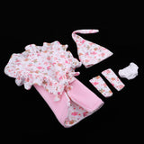 Maxbell Cotton Hat Blanket Underpants Set for 26-28cm Newborn Baby Doll Clothes Accs - Aladdin Shoppers