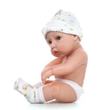 Maxbell Cotton Hat Blanket Underpants Socks Set for 26-28cm Newborn Baby Doll Accs - Aladdin Shoppers