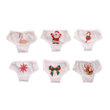 Maxbell Cotton Underwear Santa Claus Printed Underpants for 18" Doll - Aladdin Shoppers