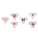 Maxbell Cotton Underwear Santa Claus Printed Underpants for 18" Doll - Aladdin Shoppers