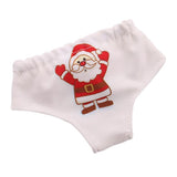 Maxbell Cotton Underwear Santa Claus Printed Underpants for 18" Doll - Aladdin Shoppers