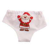 Maxbell Cotton Underwear Santa Claus Printed Underpants for 18" Doll - Aladdin Shoppers