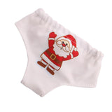 Maxbell Cotton Underwear Santa Claus Printed Underpants for 18" Doll - Aladdin Shoppers