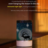 Maxbell Creative 15-Colors Moving Animated Night Light,Starlight Projection Lamp - Aladdin Shoppers