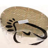Maxbell Creative Bamboo Cake Food Serving Trays For Dinning Room Rectangular Shape - Aladdin Shoppers