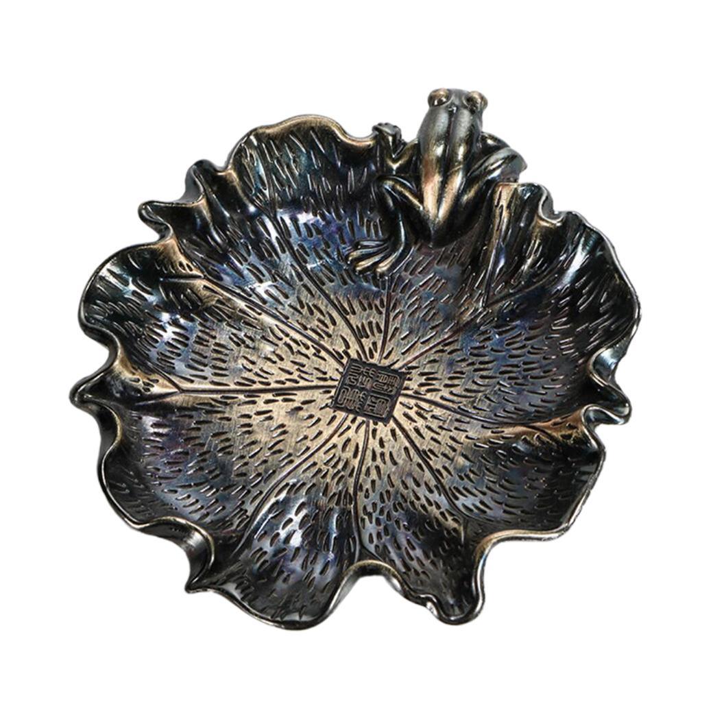 Maxbell Creative Design Tea Cup Coaster Tea Ceremony Decor Accessory Bronze - Aladdin Shoppers