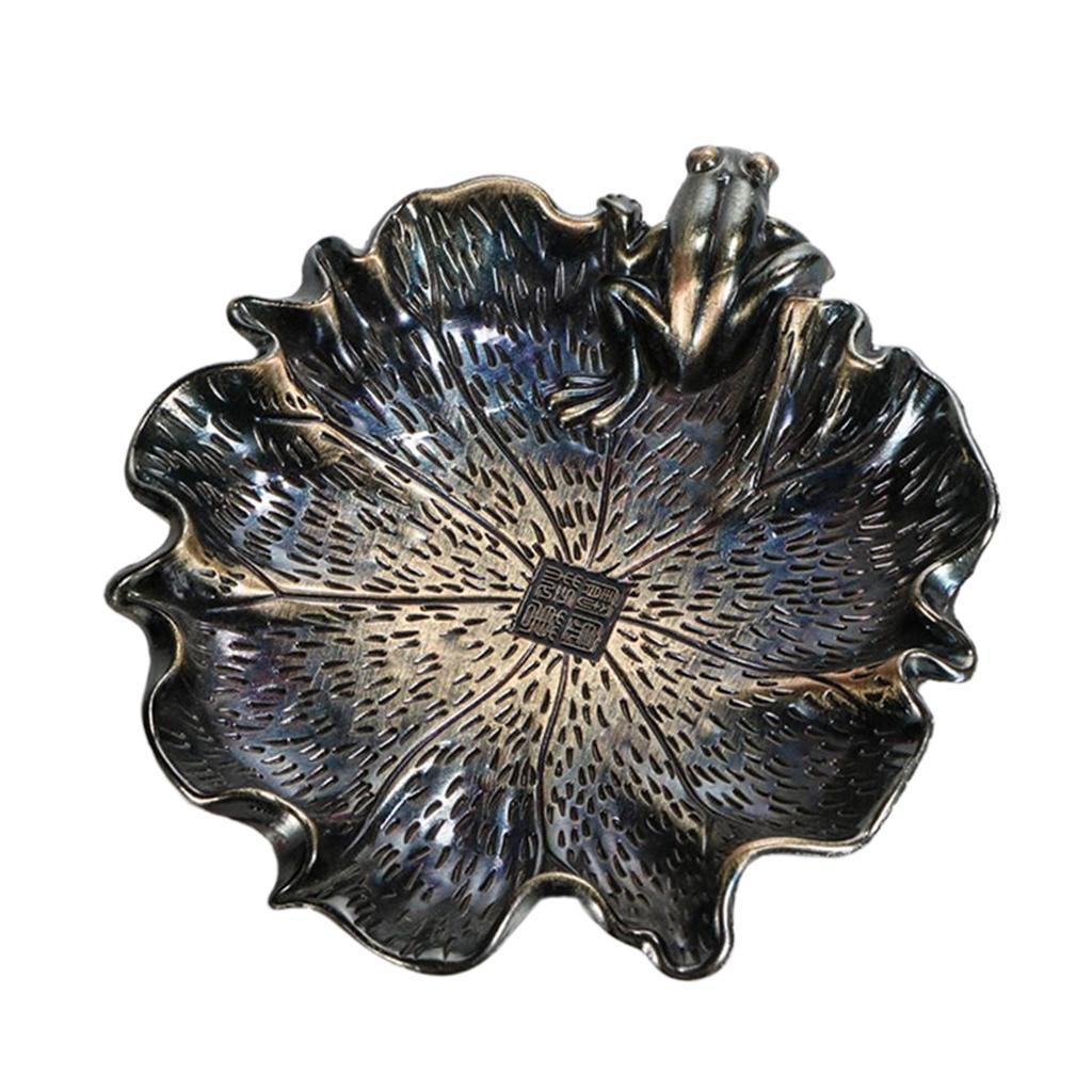 Maxbell Creative Design Tea Cup Coaster Tea Ceremony Decor Accessory Bronze - Aladdin Shoppers
