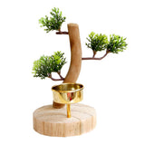 Maxbell Creative Tree Shape Candle Holder Candlestick Centerpiece Wood Desktop Decor - Aladdin Shoppers