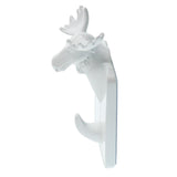 Maxbell Creative Wall Mount Resin Animal Hooks Coat Hat Hanger White Elk - Aladdin Shoppers