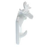 Maxbell Creative Wall Mount Resin Animal Hooks Coat Hat Hanger White Elk - Aladdin Shoppers