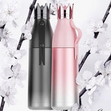 Maxbell Crown Vacuum Insulated Stainless Steel Water Bottle Outdoor 350ml Black - Aladdin Shoppers