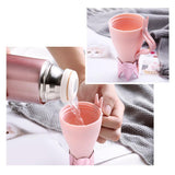 Maxbell Crown Vacuum Insulated Stainless Steel Water Bottle Outdoor 350ml Pink - Aladdin Shoppers