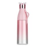 Maxbell Crown Vacuum Insulated Stainless Steel Water Bottle Outdoor 350ml Pink