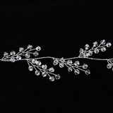 Maxbell Crystal Rhinestone Headband Wedding Party Hairband Hair Accessories Silver - Aladdin Shoppers