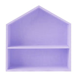 Maxbell Cupcake Stand Cake Tools Wood House Ornament Purple with Base - Aladdin Shoppers