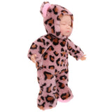 Maxbell Cute Appease Toys Leopard Stuffed Plush Doll Reborn Sleeping Baby Doll Gifts - Aladdin Shoppers