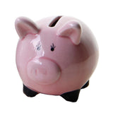 Maxbell Cute Cartoon Animals Design Ceramic Money Saving Bank Pink Pig - Aladdin Shoppers