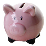 Maxbell Cute Cartoon Animals Design Ceramic Money Saving Bank Pink Pig - Aladdin Shoppers