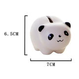 Maxbell Cute Cartoon Animals Design Ceramic Money Saving Bank White Panda - Aladdin Shoppers