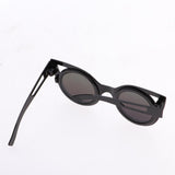 Maxbell Cute Doll Frame Sunglasses Eyewear for 1/6 Blythe Dolls Wear Accs Black A - Aladdin Shoppers