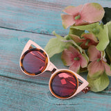Maxbell Cute Doll Frame Sunglasses Eyewear for 1/6 Blythe Dolls Wear Accs Gold A - Aladdin Shoppers