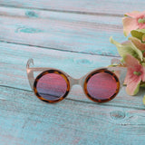Maxbell Cute Doll Frame Sunglasses Eyewear for 1/6 Blythe Dolls Wear Accs Gold A - Aladdin Shoppers