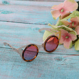 Maxbell Cute Doll Frame Sunglasses Eyewear for 1/6 Blythe Dolls Wear Accs Gold A - Aladdin Shoppers