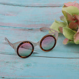 Maxbell Cute Doll Frame Sunglasses Eyewear for 1/6 Blythe Dolls Wear Accs Gold B - Aladdin Shoppers