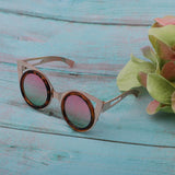 Maxbell Cute Doll Frame Sunglasses Eyewear for 1/6 Blythe Dolls Wear Accs Gold B - Aladdin Shoppers