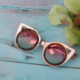Maxbell Cute Doll Frame Sunglasses Eyewear for 1/6 Blythe Dolls Wear Accs Gold B - Aladdin Shoppers