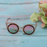 Maxbell Cute Doll Frame Sunglasses Eyewear for 1/6 Blythe Dolls Wear Accs Gold B - Aladdin Shoppers