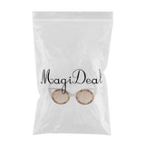 Maxbell Cute Doll Frame Sunglasses Eyewear for 1/6 Blythe Dolls Wear Accs Silver - Aladdin Shoppers